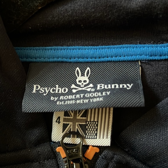 NWOT Psycho Bunny  Royalton Knit Track Jacket - Picture 9 of 11